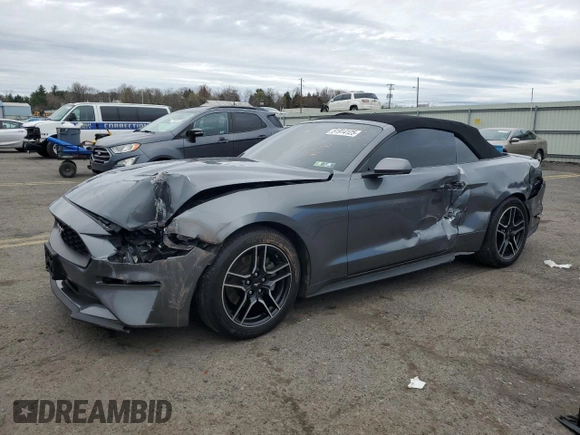 2022 Ford Mustang EcoBoost with VIN 1FATP8UH2N5104383, listed as a Copart auction lot 51914125 with 90,088 mi miles and Salvage Title. Bid and sale history available at carsss.com. Image 1.