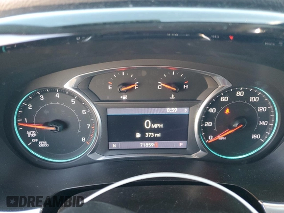 2020 Chevrolet Traverse LT Leather with VIN 1GNERHKWXLJ325613, listed as a Copart auction lot 42461055 with 71,859 mi miles and Salvage Title. Bid and sale history available at carsss.com. Image 9.