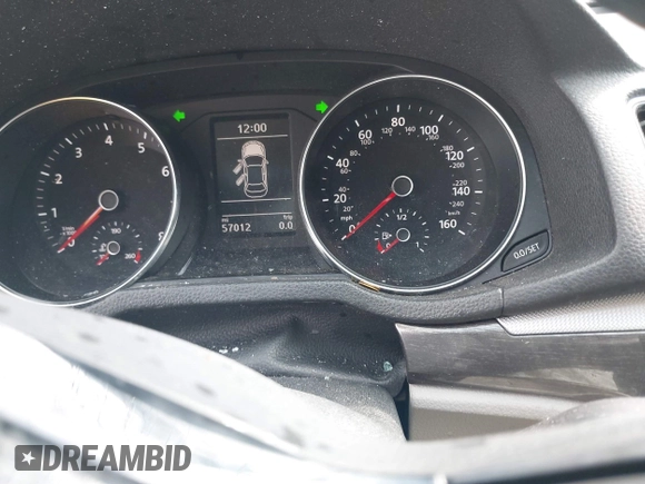 2017 Volkswagen Passat SE with VIN 1VWBT7A36HC039748, listed as a IAAI auction lot 41915674 with 57,012 mi miles and . Bid and sale history available at DreamBid. Image 7.