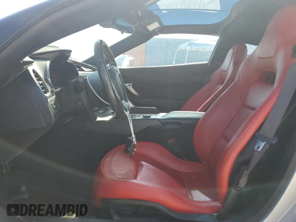 2015 Chevrolet Corvette 1LT with VIN 1G1YB2D71F5118630, listed as a Copart auction lot 81344444 with 65,722 mi miles and Salvage Title. Bid and sale history available at carsss.com. Image 7.