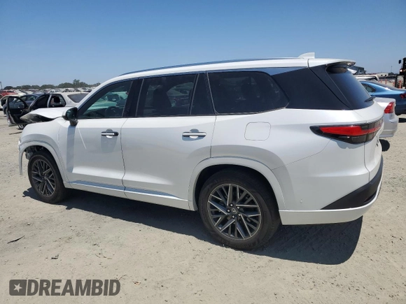 2024 Lexus TX 350 with VIN 5TDAAAB69RS014336, listed as a Copart auction lot 62881705 with 15,943 mi miles and Salvage title. Bid and sale history available at DreamBid. Image 2.