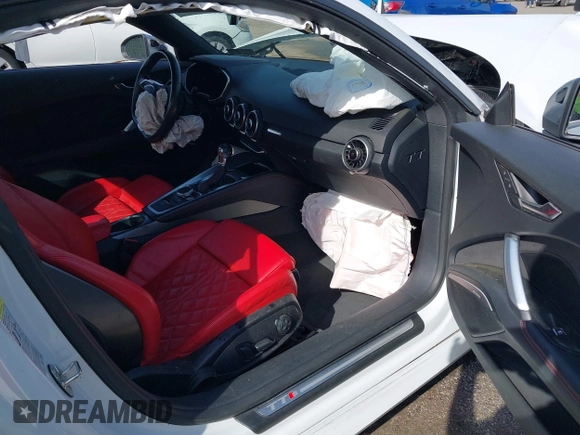 2018 Audi TTS with VIN TRUC1AFV7J1009606, listed as a IAAI auction lot 42172806 with 54,062 mi miles and . Bid and sale history available at DreamBid. Image 5.