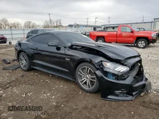 2017 Ford Mustang GT z VIN 1FA6P8CF0H5246359, wystawiony jako Copart lot #51156945 z przebiegiem 46 305 mil mil oraz Szkoda całkowita • Salvage title. Historia ofert i sprzedaży dostępna na DreamBid. Obrazek 4.