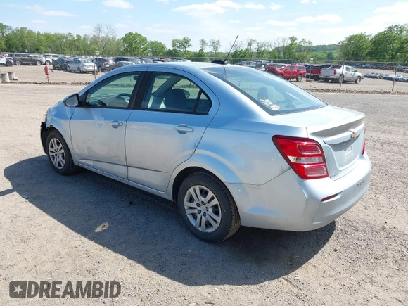 2017 Chevrolet Sonic LS with VIN 1G1JB5SHXH4147759, listed as a IAAI auction lot 42293433 with 167,747 mi miles and . Bid and sale history available at DreamBid. Image 3.