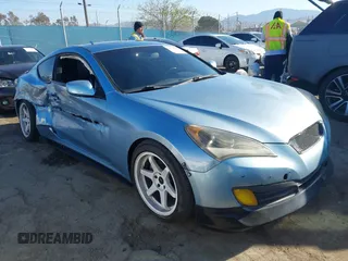 2010 Hyundai Genesis Coupe z VIN KMHHT6KD9AU011193, wystawiony jako IAAI lot #41711921 z przebiegiem 116 446 mil mil oraz . Historia ofert i sprzedaży dostępna na DreamBid. Obrazek 1.