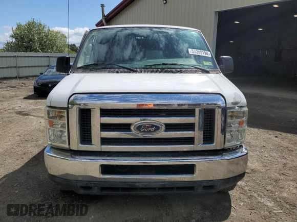2011 Ford Econoline Passenger XL with VIN 1FBNE3BL1BDA64595, listed as a Copart auction lot 54395194 with 190,180 mi miles and Non Repairable. Bid and sale history available at carsss.com. Image 5.