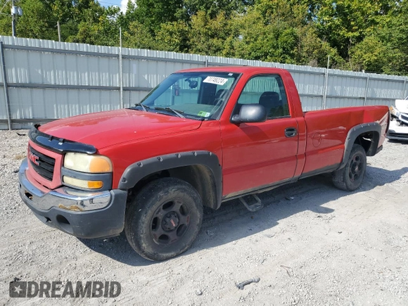 2004 GMC Sierra 1500 Work Truck z VIN 1GTEK14X74Z275573, wystawiony jako Copart lot #70749224 z przebiegiem 84 014 mil mil oraz Szkody całkowita. Historia ofert i sprzedaży dostępna na DreamBid. Obrazek 1.