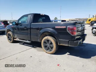 2014 Ford F-150 XL with VIN 1FTMF1CT4EFA06349, listed as a Copart auction lot 44969465 with 56,354 mi miles and Salvage title. Bid and sale history available at DreamBid. Image 2.