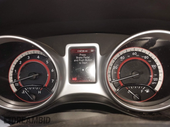 2016 Dodge Journey SXT with VIN 3C4PDDBG2GT242127, listed as a IAAI auction lot 41485555 with 119,728 mi miles. Bid and sale history available at carsss.com. Image 7.
