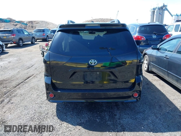 2015 Toyota Sienna SE with VIN 5TDXK3DC4FS581586, listed as a IAAI auction lot 41893274 with 263,577 mi miles. Bid and sale history available at carsss.com. Image 16.
