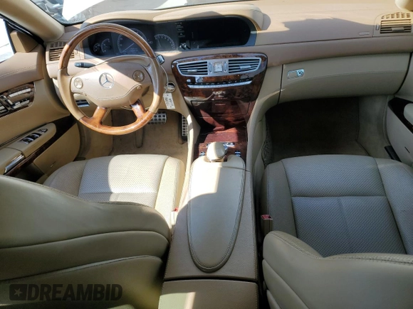 2010 Mercedes-Benz CL-Class CL 550 with VIN WDDEJ8GB2AA025203, listed as a Copart auction lot 50587715 with 133,283 mi miles and Salvage Title. Bid and sale history available at carsss.com. Image 8.