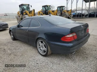 2002 Mercedes-Benz CLK 320/430 with VIN WDBLJ65G42T110763, listed as a Copart auction lot 87443274 with Not Provided miles and Salvage Title. Bid and sale history available at DreamBid. Image 2.