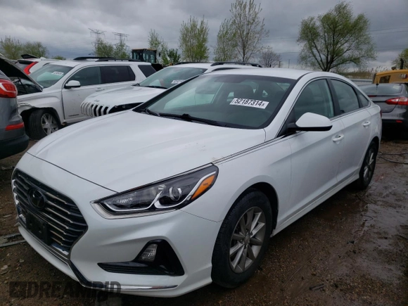 2019 Hyundai Sonata SE with VIN 5NPE24AF6KH737736, listed as a Copart auction lot 52187314 with 26,200 mi miles and Clean Title. Bid and sale history available at DreamBid. Image 1.