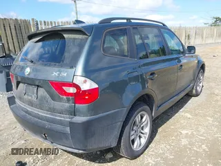 2005 BMW X3 3.0i with VIN WBXPA93465WD22604, listed as a IAAI auction lot 41995211 with 202,176 mi miles. Bid and sale history available at carsss.com. Image 4.