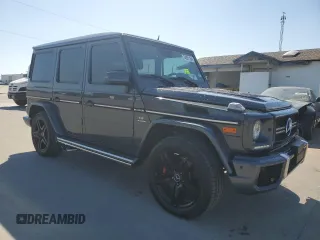 2015 Mercedes-Benz G-Class G 63 AMG with VIN WDCYC7DF1FX236801, listed as a Copart auction lot 74951184 with 56,931 mi miles and Clean Title. Bid and sale history available at carsss.com. Image 4.