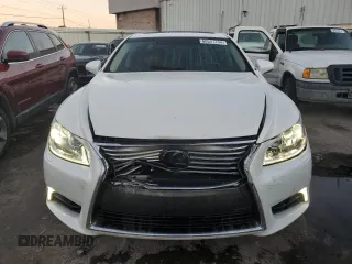 2014 Lexus LS 460 L with VIN JTHGL1EF3E5052370, listed as a Copart auction lot 80641254 with 69,493 mi miles and Salvage Title. Bid and sale history available at DreamBid. Image 5.