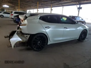 2017 Nissan Maxima SV with VIN 1N4AA6AP3HC374988, listed as a Copart auction lot 54440405 with 127,752 mi miles and Salvage Title. Bid and sale history available at carsss.com. Image 3.