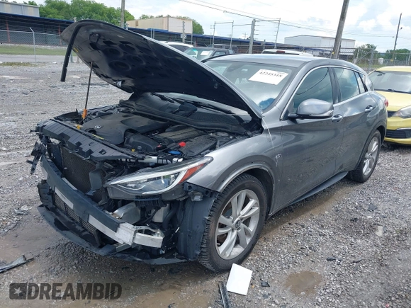 2017 Infiniti QX30 Luxury with VIN SJKCH5CP8HA039353, listed as a IAAI auction lot 42245318 with 110,551 mi miles and . Bid and sale history available at DreamBid. Image 17.