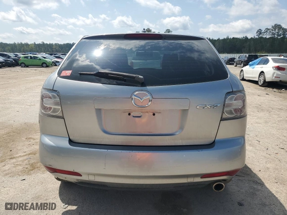 2012 Mazda CX-7 i SV with VIN JM3ER2A55C0417613, listed as a Copart auction lot 51088375 with 194,056 mi miles and Clean Title. Bid and sale history available at carsss.com. Image 6.