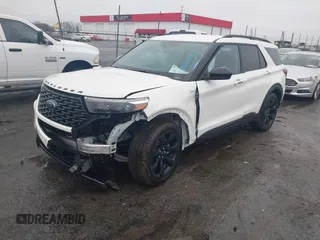 2024 Ford Explorer ST-Line with VIN 1FMSK7KH2RGA72381, listed as a IAAI auction lot 41409696 with 1,510 mi miles. Bid and sale history available at carsss.com. Image 19.
