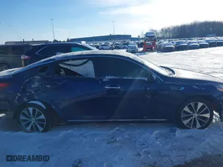 2016 Kia Optima SXL Turbo with VIN 5XXGV4L2XGG014565, listed as a IAAI auction lot 41213545 with 112,166 mi miles. Bid and sale history available at carsss.com. Image 14.