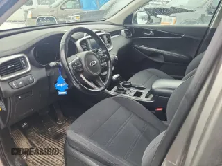2018 Kia Sorento LX V6 with VIN 5XYPGDA55JG382534, listed as a Copart auction lot 43985425 with 0 mi miles and Salvage Title. Bid and sale history available at carsss.com. Image 7.