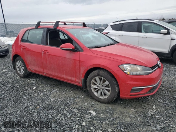 2020 Volkswagen Golf TSI with VIN 3VWW57AU2LM013207, listed as a Copart auction lot 43956314 with 40,955 mi miles and Clean title. Bid and sale history available at DreamBid. Image 4.