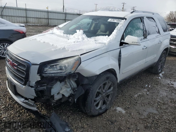 2016 GMC Acadia SLT with VIN 1GKKVSKD7GJ231475, listed as a Copart auction lot 47871085 with 161,510 mi miles and Salvage Title. Bid and sale history available at carsss.com. Image 1.