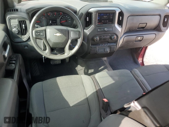 2020 Chevrolet Silverado 1500 Custom with VIN 3GCPWBEH8LG132978, listed as a Copart auction lot 51161835 with 16,248 mi miles and Non Repairable. Bid and sale history available at carsss.com. Image 8.