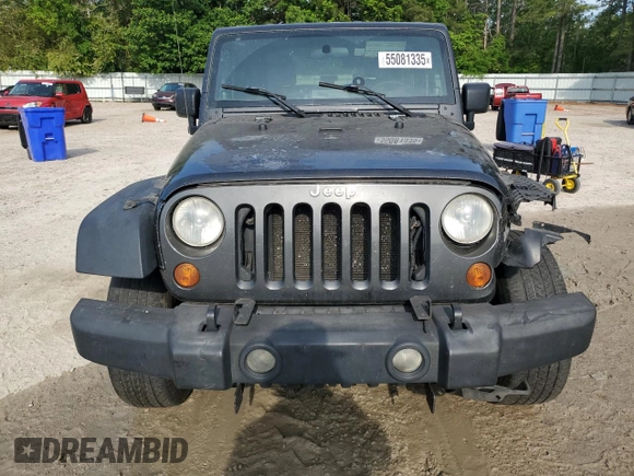 2007 Jeep Wrangler X with VIN 1J4FA24197L137589, listed as a Copart auction lot 55081335 with 179,423 mi miles and Clean Title. Bid and sale history available at carsss.com. Image 5.