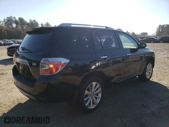 2010 Toyota Highlander Limited with VIN JTEJW3EH3A2041890, listed as a Copart auction lot 48629355 with 182,328 mi miles and Clean title. Bid and sale history available at DreamBid. Image 3.