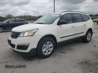 2015 Chevrolet Traverse LS with VIN 1GNKRFED9FJ237612, listed as a Copart auction lot 52790455 with 103,945 mi miles and Salvage Title. Bid and sale history available at DreamBid. Image 1.