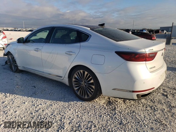 2017 Kia Cadenza Premium with VIN KNALC4J17H5065099, listed as a Copart auction lot 77783244 with 116,188 mi miles and Salvage Title. Bid and sale history available at carsss.com. Image 2.