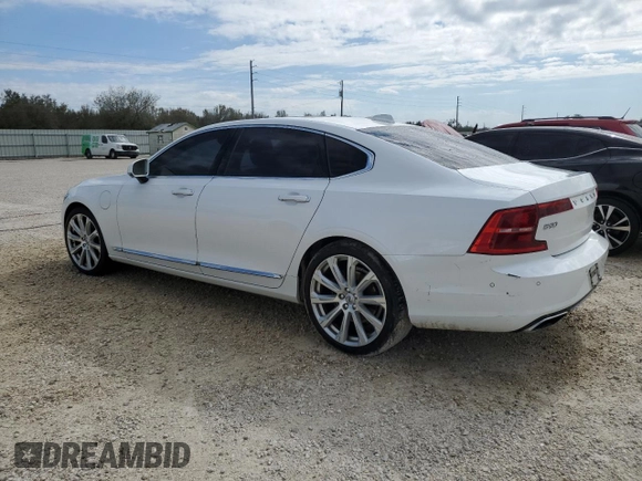 2018 Volvo S90 Inscription with VIN LVYBC0AL7JP031577, listed as a Copart auction lot 38838534 with 128,882 mi miles and Non Repairable. Bid and sale history available at carsss.com. Image 2.