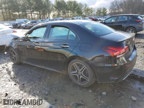 2020 Mercedes-Benz A 220 with VIN W1K3G4FB8LJ236571, listed as a Copart auction lot 81240784 with Not Provided miles and Salvage Title. Bid and sale history available at DreamBid. Image 2.