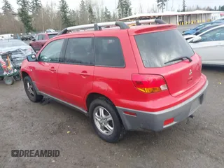 2003 Mitsubishi Outlander LS with VIN JA4LZ31G03U106035, listed as a IAAI auction lot 41489695 with 159,150 mi miles. Bid and sale history available at carsss.com. Image 3.