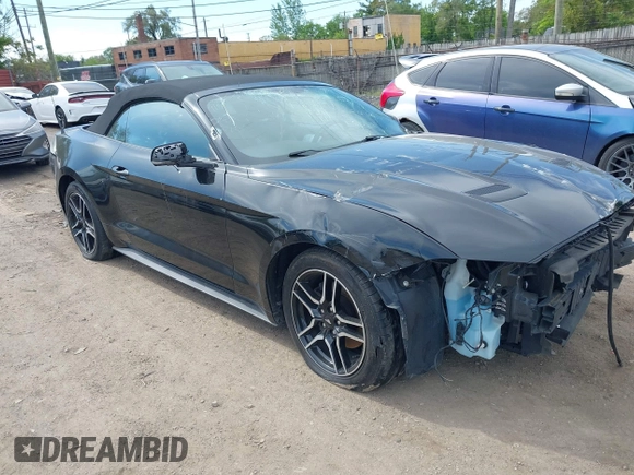 2019 Ford Mustang EcoBoost with VIN 1FATP8UH4K5181641, listed as a IAAI auction lot 42350534 with 62,117 mi miles and . Bid and sale history available at DreamBid. Image 1.