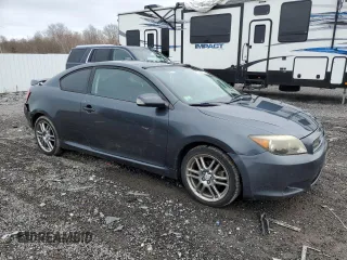 2007 Scion tC Spec with VIN JTKDE177870196574, listed as a Copart auction lot 52740315 with 208,499 mi miles and Clean Title. Bid and sale history available at carsss.com. Image 4.