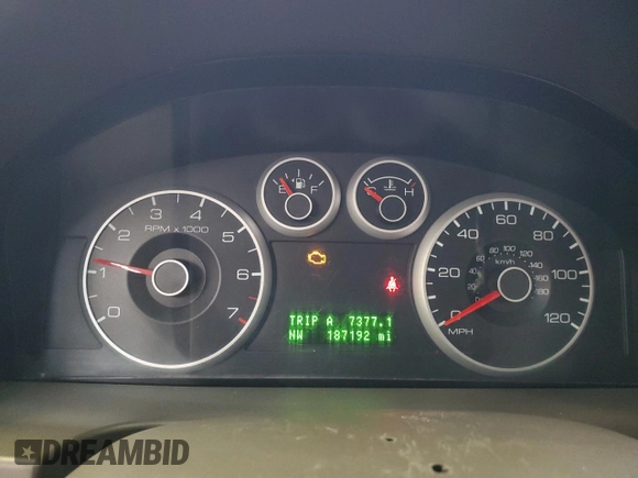 2007 Ford Fusion SEL with VIN 3FAHP08157R120663, listed as a Copart auction lot 47883085 with 187,192 mi miles and Clean Title. Bid and sale history available at carsss.com. Image 9.