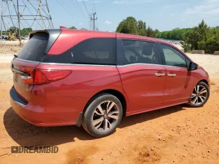 2023 Honda Odyssey Touring с VIN 5FNRL6H8XPB056468, выставлен на аукционе Copart как лот 55066345 с пробегом 29 760 миль миль и Списание • Salvage title. История ставок и продаж доступна на DreamBid. Изображение 3.
