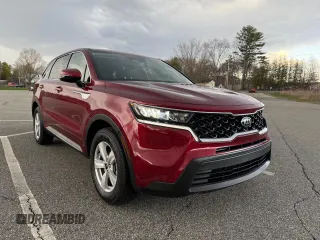 2021 Kia Sorento LX with VIN 5XYRG4LC3MG065165, listed as a Copart auction lot 53563785 with 87,002 mi miles and Clean Title. Bid and sale history available at carsss.com. Image 1.