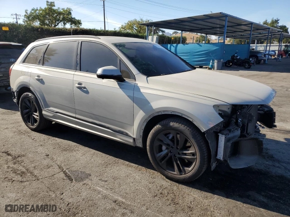 2021 Audi Q7 Premium with VIN WA1AXAF74MD015328, listed as a Copart auction lot 75545144 with 65,854 mi miles and Salvage Title. Bid and sale history available at carsss.com. Image 4.