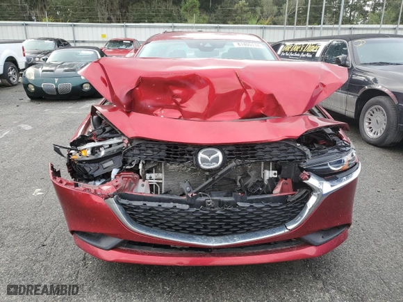 2021 Mazda Mazda3 Sedan 2.5 S Select Sport with VIN 3MZBPABM3MM207864, listed as a Copart auction lot 81405114 with 44,390 mi miles and Salvage Title. Bid and sale history available at carsss.com. Image 11.