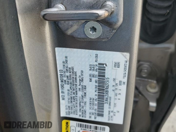 2015 Lincoln MKZ with VIN 3LN6L2JK8FR627515, listed as a Copart auction lot 52790875 with 80,810 mi miles and Salvage title. Bid and sale history available at DreamBid. Image 12.