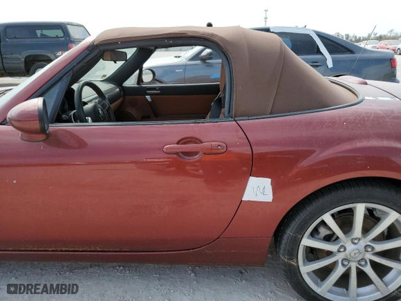 2007 Mazda MX-5 Miata Sport with VIN JM1NC25F870128289, listed as a Copart auction lot 74999014 with 42,875 mi miles and Non Repairable. Bid and sale history available at carsss.com. Image 12.