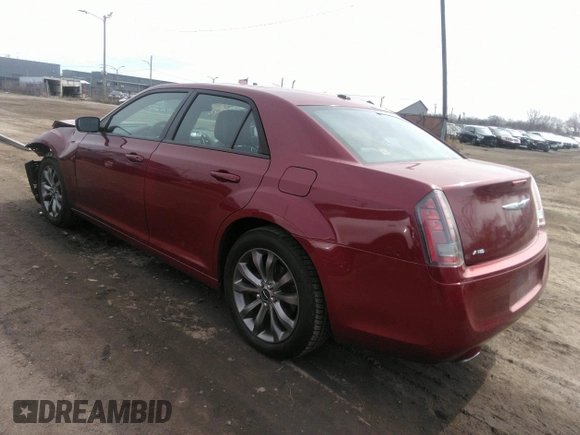 2014 Chrysler 300 with VIN 2C3CCAGG9EH222749, listed as a IAAI auction lot 41856705 with 159,866 mi miles. Bid and sale history available at carsss.com. Image 3.