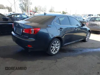 2011 Lexus IS 250 with VIN JTHCF5C20B5049984, listed as a IAAI auction lot 42218429 with 132,347 mi miles and . Bid and sale history available at DreamBid. Image 4.