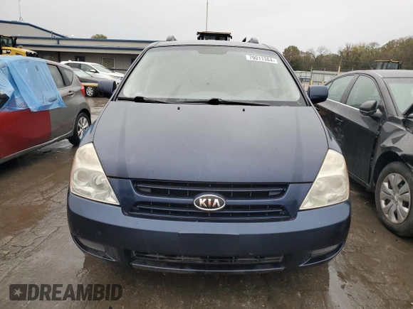 2008 Kia Sedona LX with VIN KNDMB233086238730, listed as a Copart auction lot 79011384 with 141,965 mi miles and Clean Title. Bid and sale history available at carsss.com. Image 5.