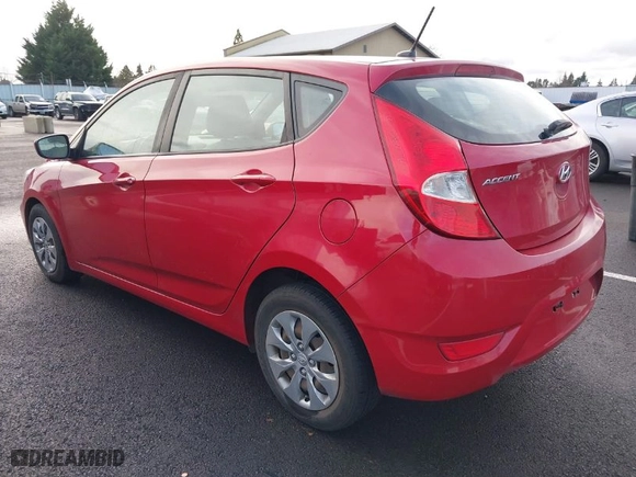 2017 Hyundai Accent SE with VIN KMHCT5AEXHU351459, listed as a IAAI auction lot 41214689 with 131,355 mi miles. Bid and sale history available at carsss.com. Image 3.