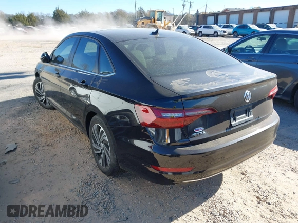 2021 Volkswagen Jetta SEL with VIN 3VWE57BU3MM103297, listed as a IAAI auction lot 41029045 with 48,060 mi miles and . Bid and sale history available at DreamBid. Image 3.